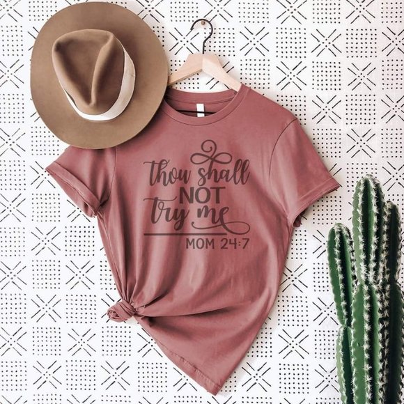 Thou Shall Not Try Me T-shirt - Picture 2 of 2